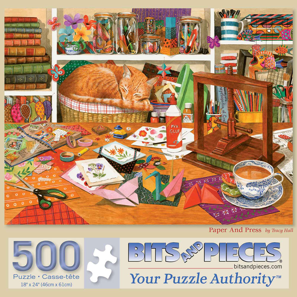 Paper And Press 500 Piece Jigsaw Puzzle