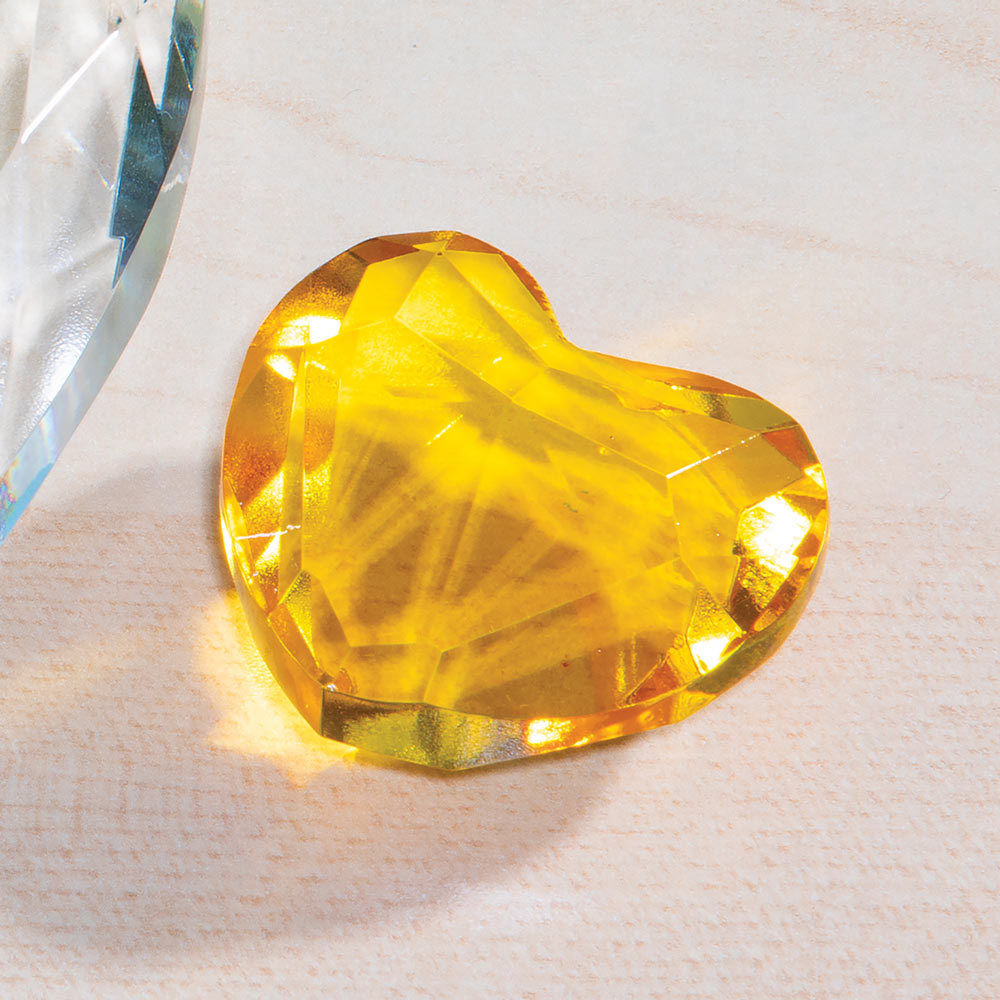 Crystal Heart of Gold
