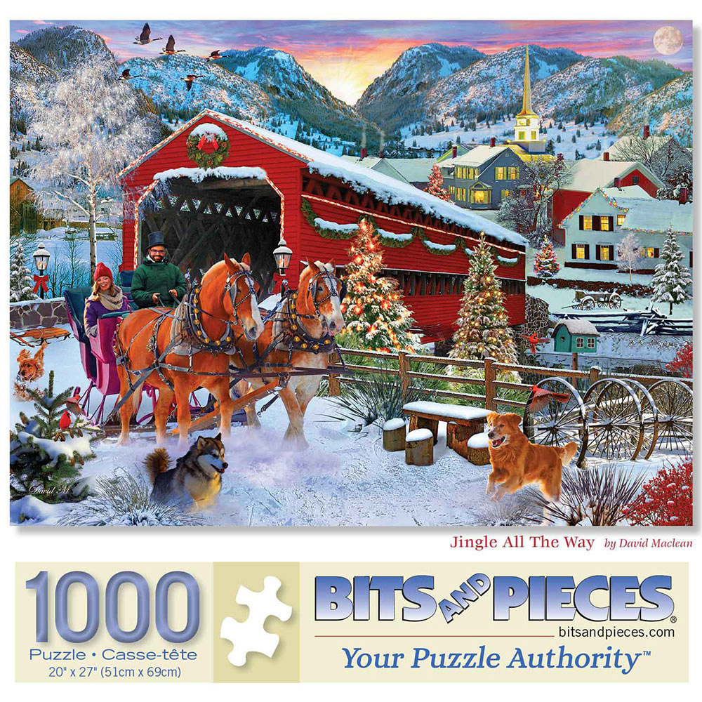 Jingle All The Way 1000 Piece Jigsaw Puzzle