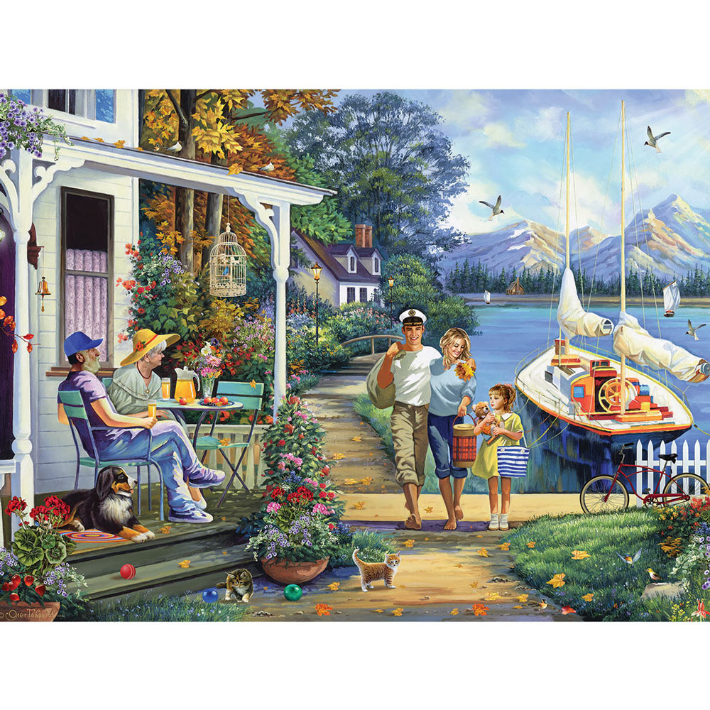 End Of Summer 300 Large Piece Jigsaw Puzzle