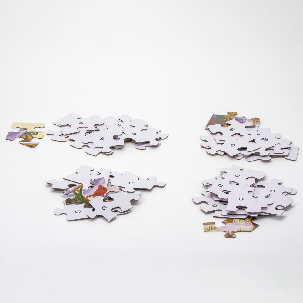 Sunrise Feasting 50 Large Piece Jigsaw Puzzle