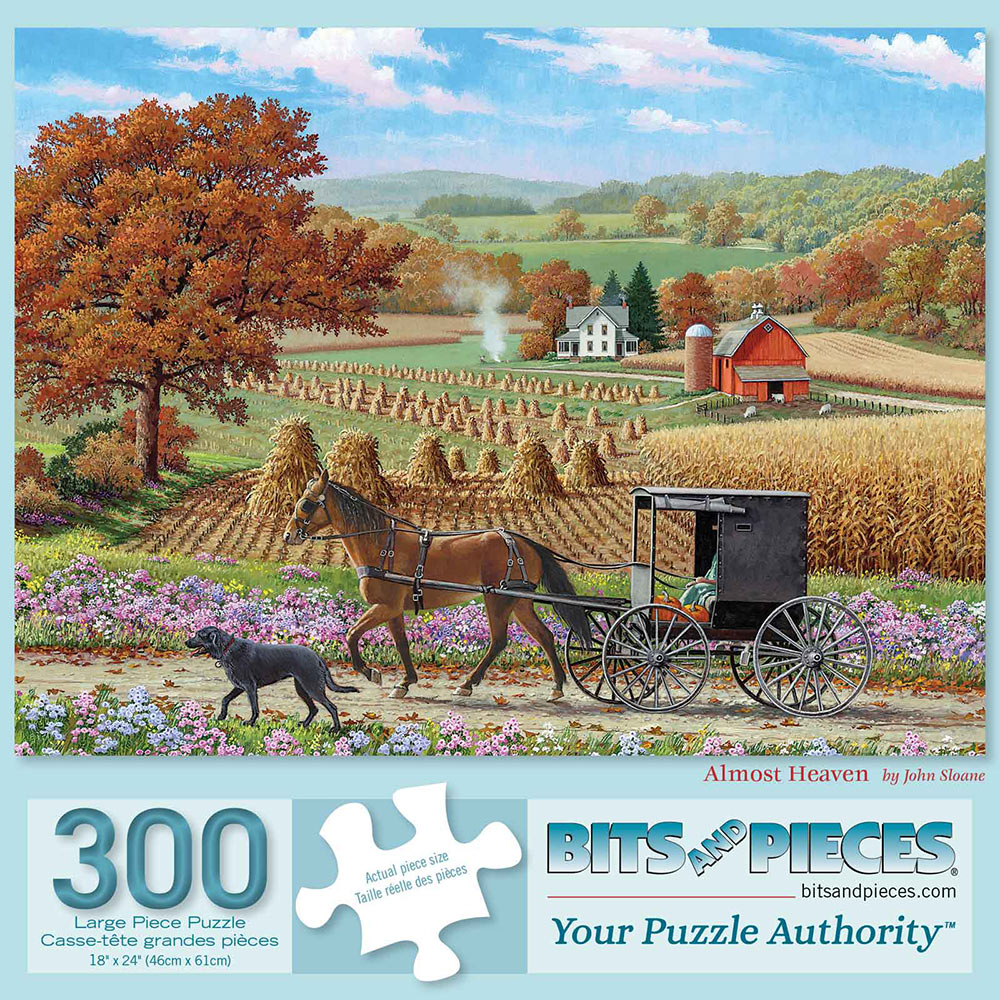 Almost Heaven 300 Large Piece Jigsaw Puzzle