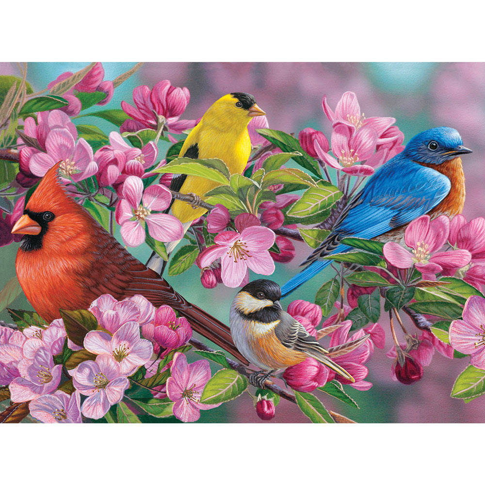 Songbird Colors 300 Large Piece Jigsaw Puzzle