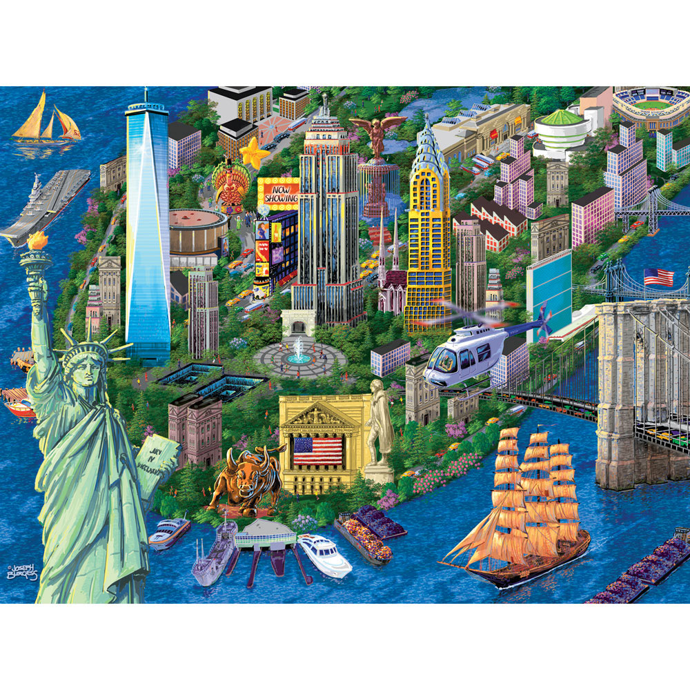 New York City 1000 Piece Jigsaw Puzzle
