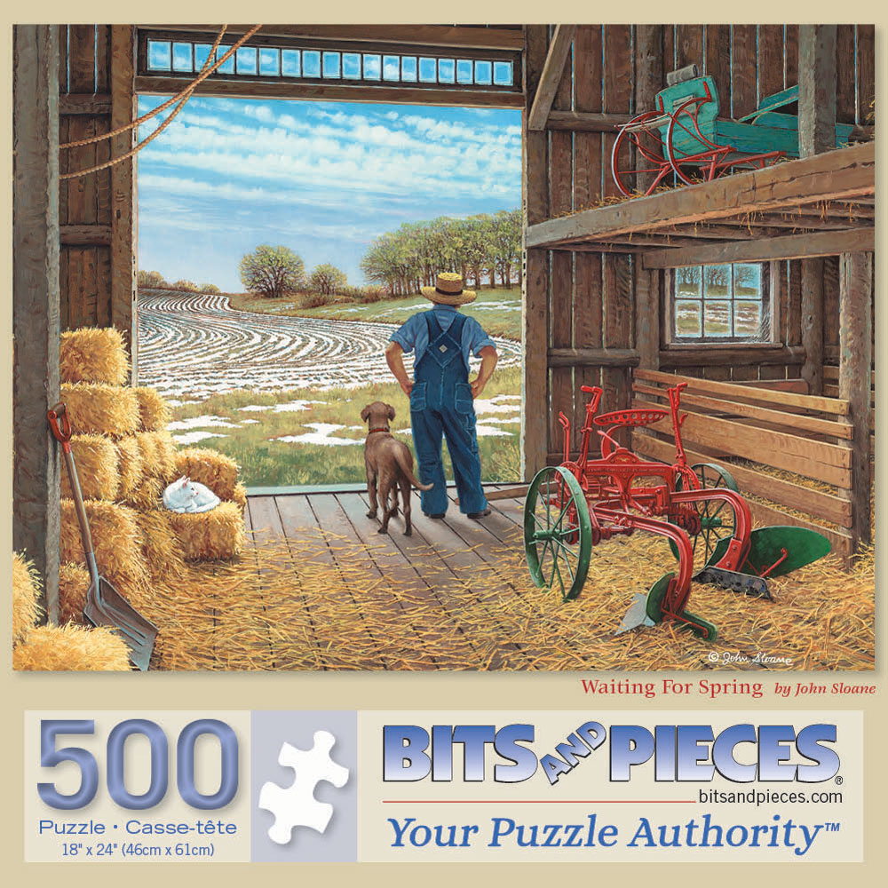 Waiting for Spring 500 Piece Jigsaw Puzzle