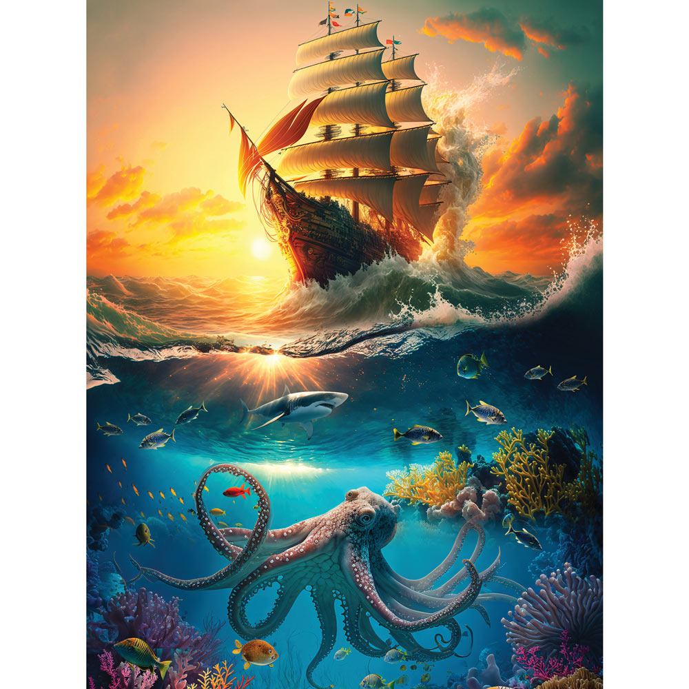 The Flying Dutchman two 300 Large Piece Jigsaw Puzzle
