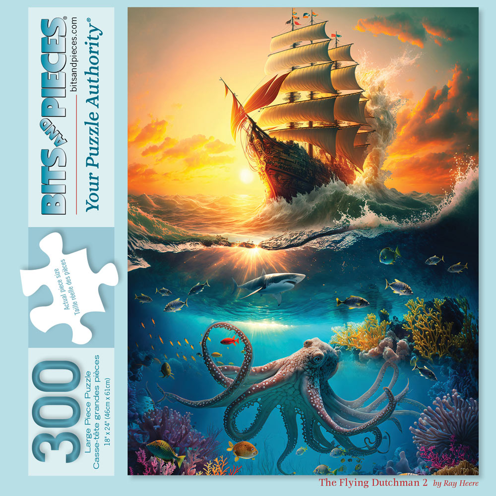 The Flying Dutchman two 300 Large Piece Jigsaw Puzzle