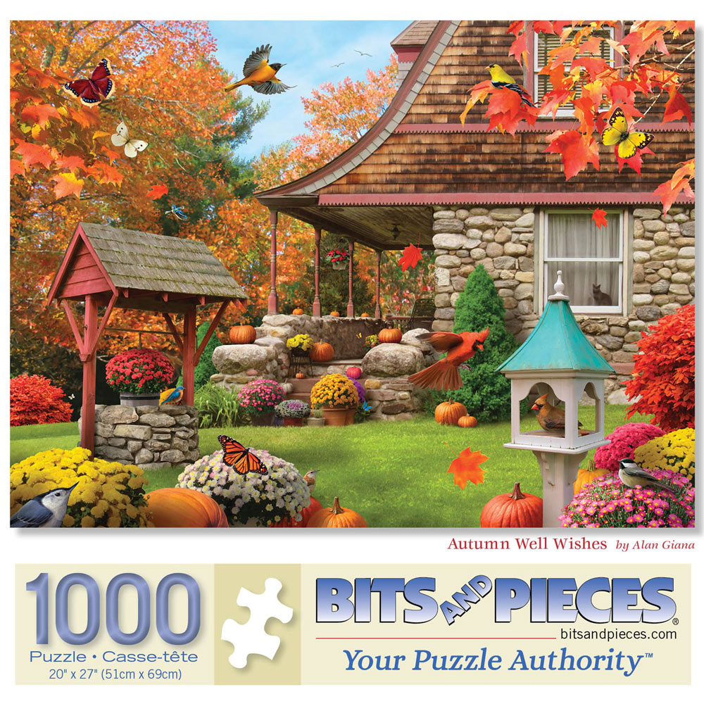 Autumn Well Wishes 1000 Piece Jigsaw Puzzle