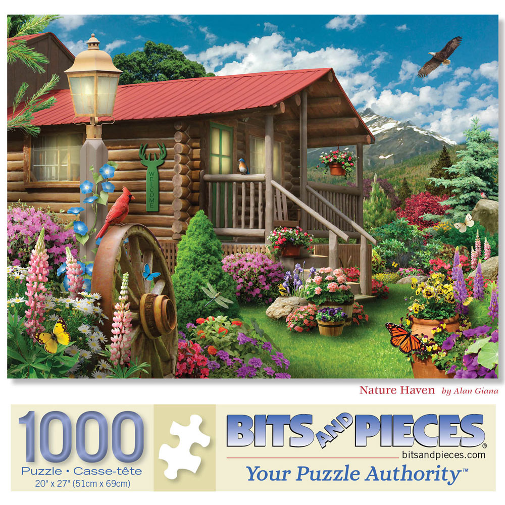 Nature Haven 1000 Piece Jigsaw Puzzle