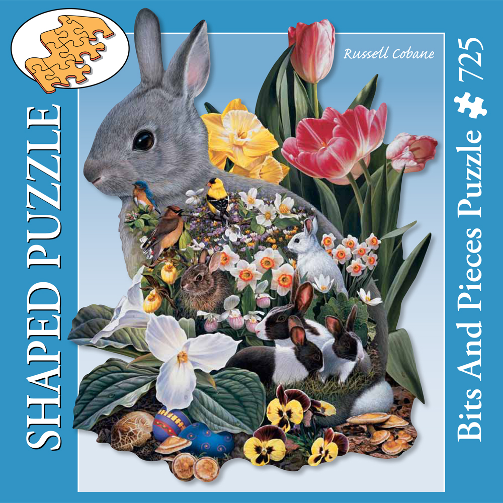 Spring has Sprung 725 Piece Shaped Jigsaw Puzzle