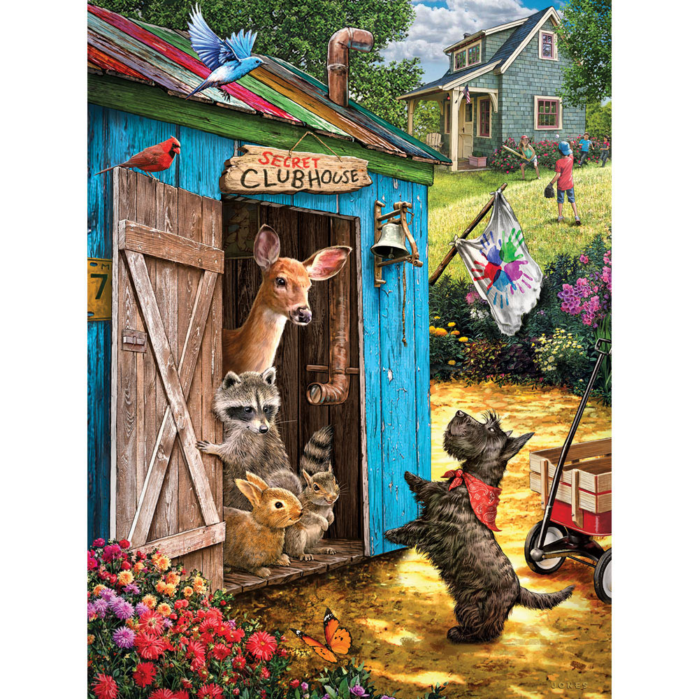 What's the Password? 500 Piece Jigsaw Puzzle