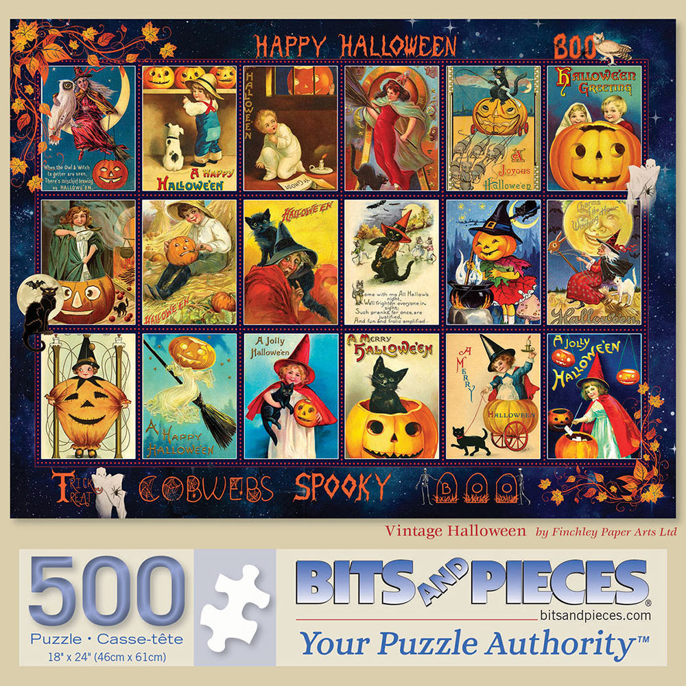 Vintage Halloween 500 Piece Jigsaw Puzzle