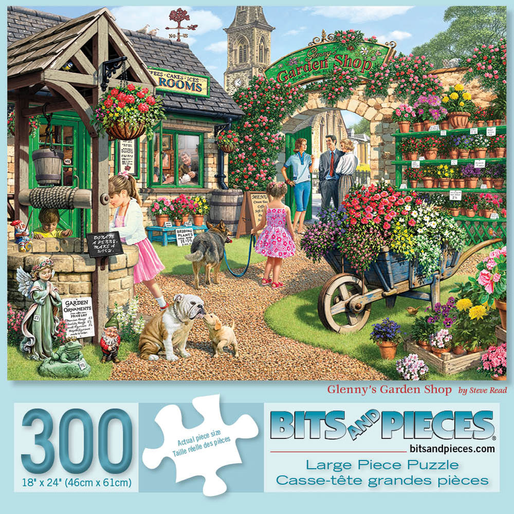 Glenny's Garden Shop 300 Large Piece Jigsaw Puzzle