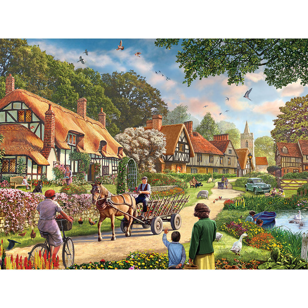 Rural Life 300 Large Piece Jigsaw Puzzle