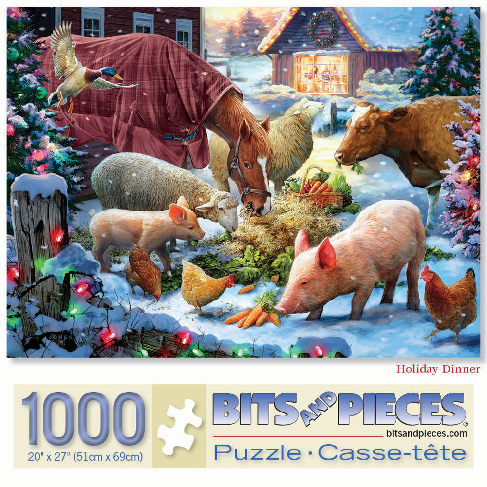 Holiday Dinner 1000 Piece Jigsaw Puzzle