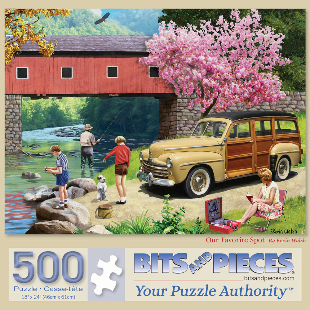 Our Favorite Spot 500 Piece Jigsaw Puzzle