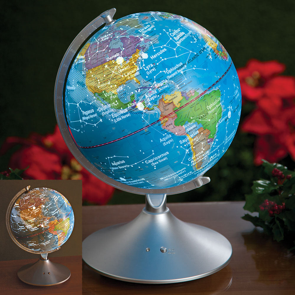 Educational Illuminated Constellation Globe, Illuminated Globe Table Lamps Canada