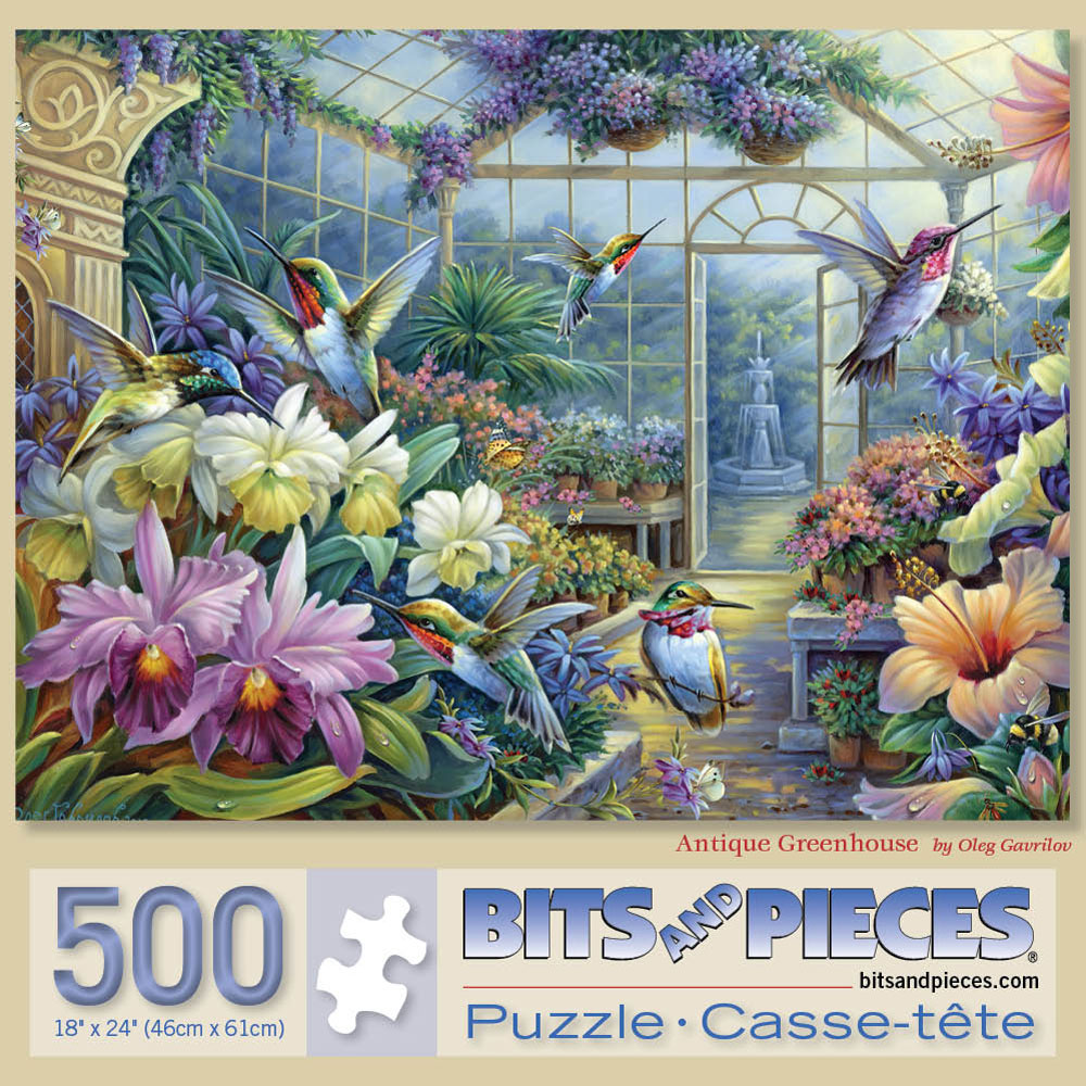 Antique Greenhouse 500 Piece Jigsaw Puzzle