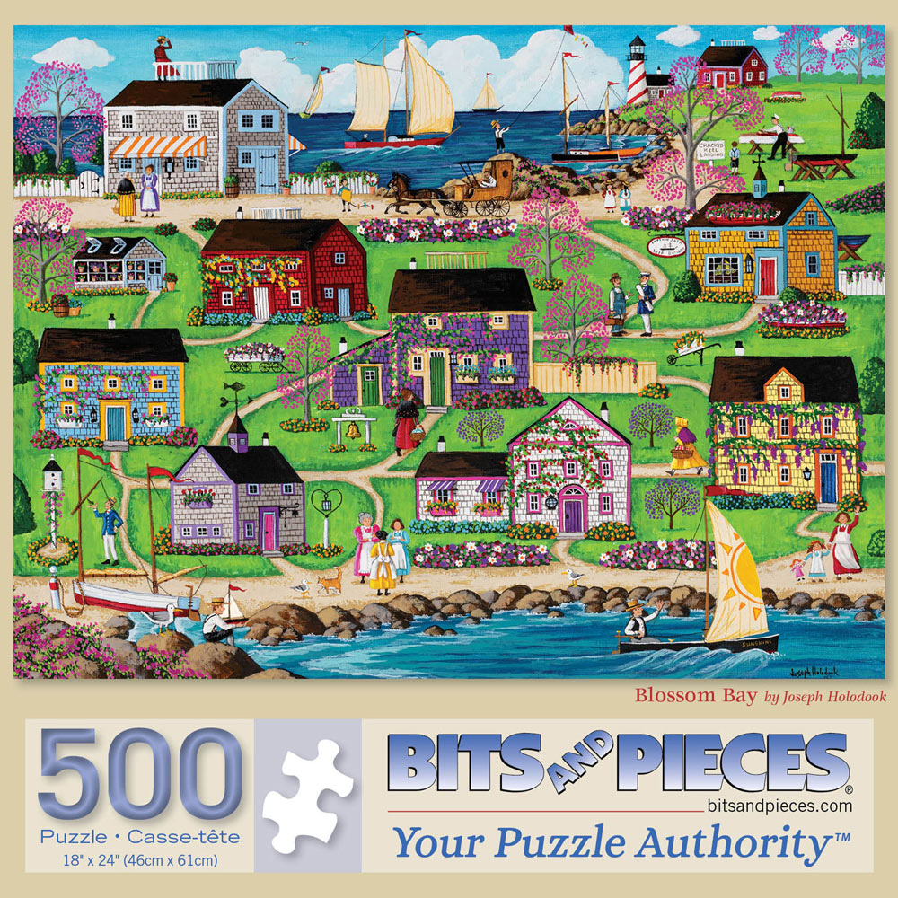 Blossom Bay 500 Piece Jigsaw Puzzle
