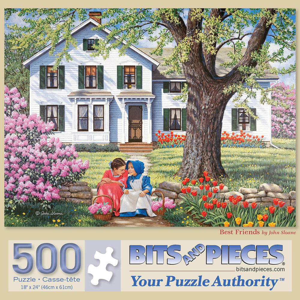 Best Friends 500 Piece Jigsaw Puzzle