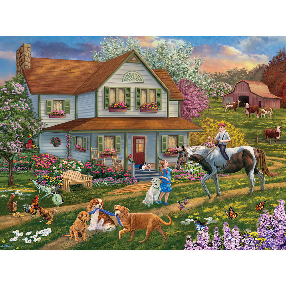 New Friends 300 Large Piece Jigsaw Puzzle