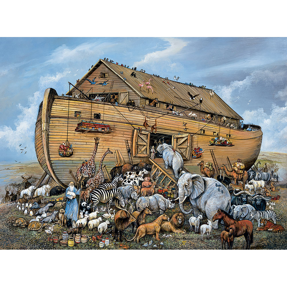 Noah's Ark 1000 Piece Jigsaw Puzzle