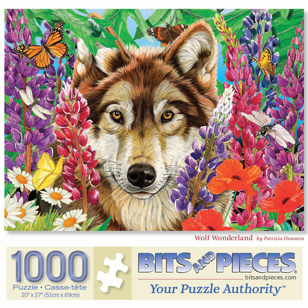 Wolf Wonderland 1000 Piece Jigsaw Puzzle
