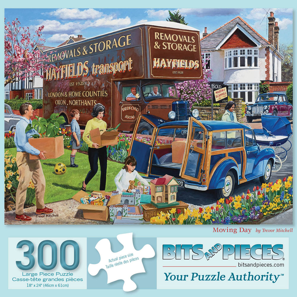 Moving Day 300 Large Piece Jigsaw Puzzle