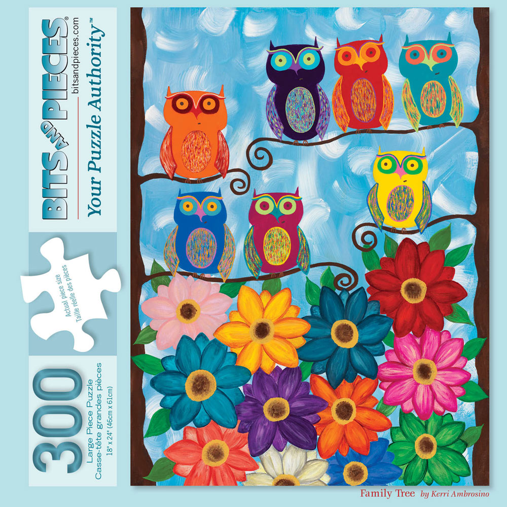 Family Tree 300 Large Piece Jigsaw Puzzle