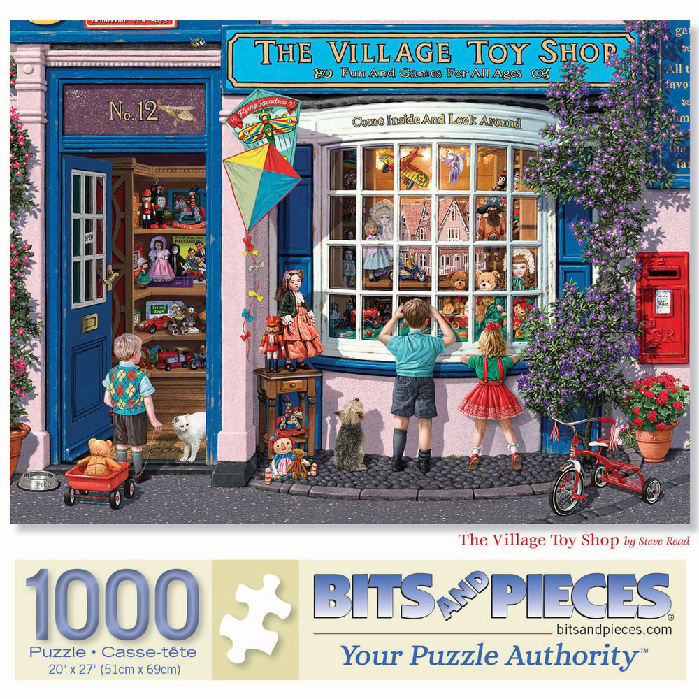 The Village Toy Shop 1000 Piece Jigsaw Puzzle