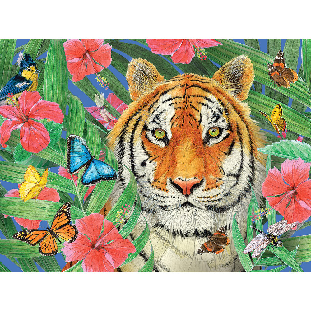 Tiger Blossom 1000 Piece Jigsaw Puzzle