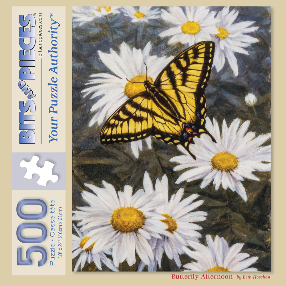 Butterfly Afternoon 500 Piece Jigsaw Puzzle