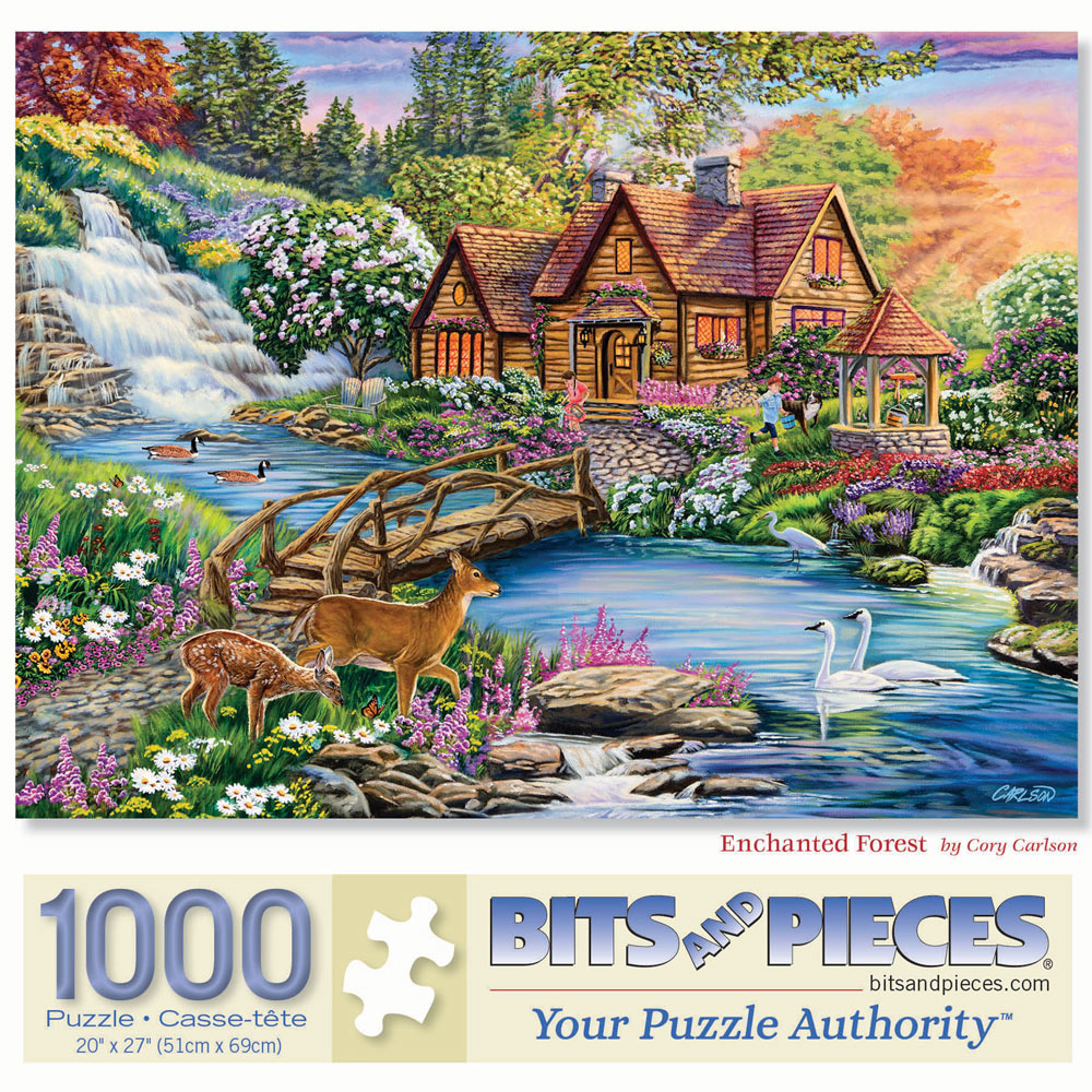 Enchanted Forest 1000 Piece Jigsaw Puzzle