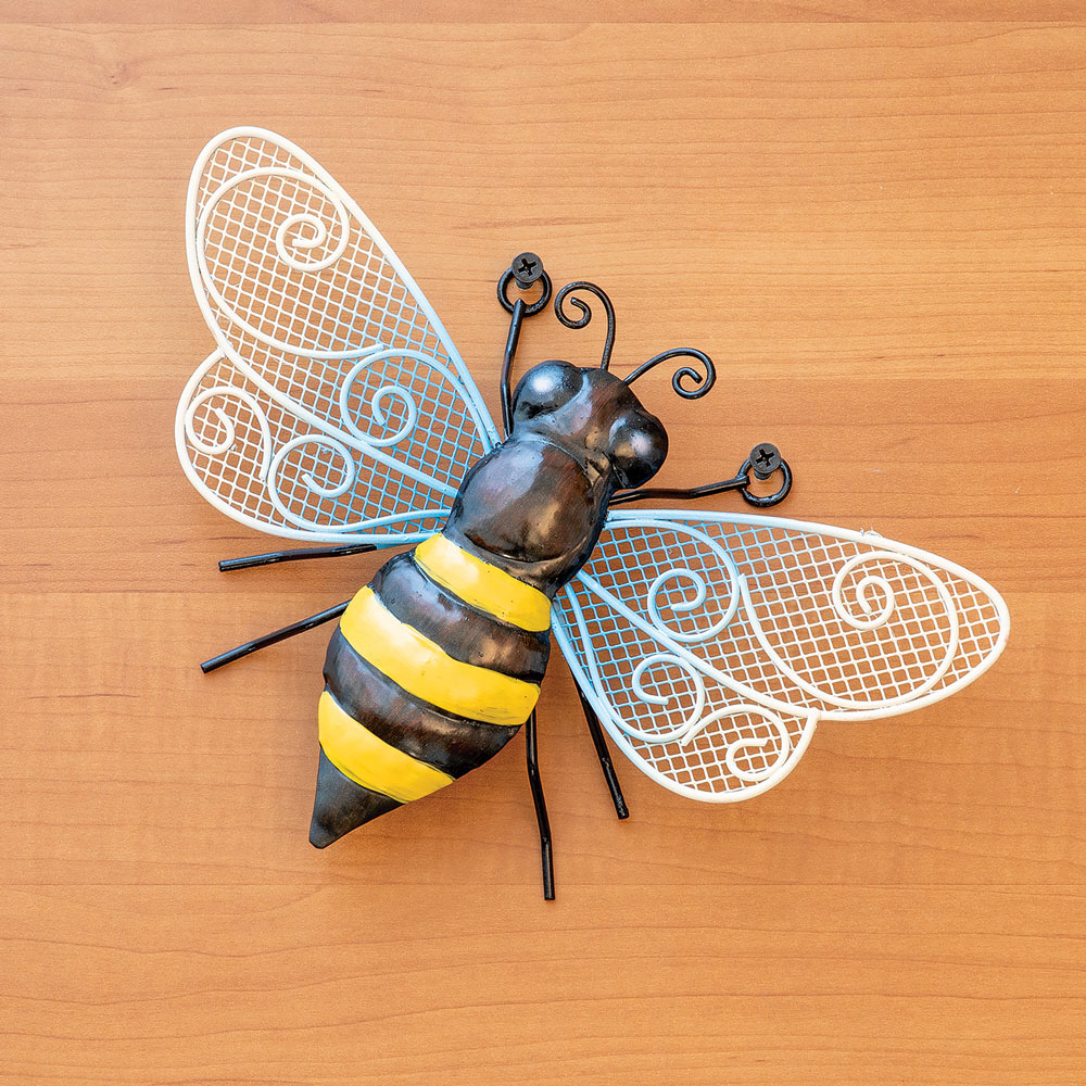 Set of 3: Decorative Honeybees Wall Art