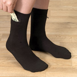 Set of 2 Pairs: Hideaway Socks