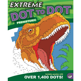Extreme Dot to Dot Book - Prehistoric