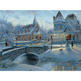 Home For Christmas 300 Large Piece Jigsaw Puzzle
