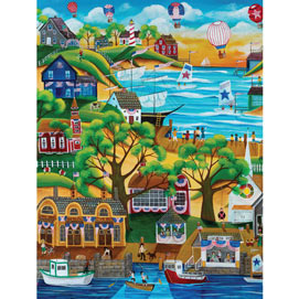 Fourth Of July Festival 300 Large Piece Jigsaw Puzzle