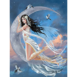 Moon Lullaby 500 Piece Jigsaw Puzzle