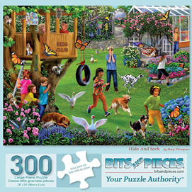 Hide And Seek 300 Large Piece Jigsaw Puzzle