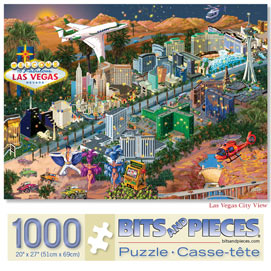 Las Vegas 1000 Piece Jigsaw Puzzle