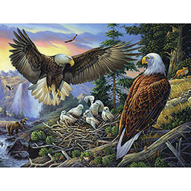 Eagle Shelter 300 Large Piece Jigsaw Puzzle