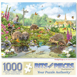 Hedgehogs 1000 Piece Jigsaw Puzzle
