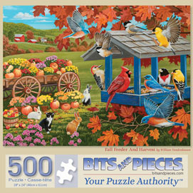 Fall Feeder And Harvest 500 Piece Jigsaw Puzzle