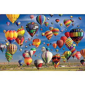 Sky Full of Balloons 1000 Piece Giant Jigsaw Puzzle