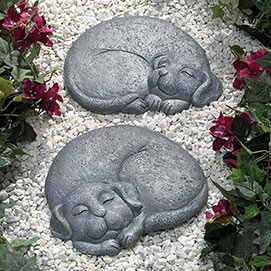 Dog Stepping Stone - Facing Left