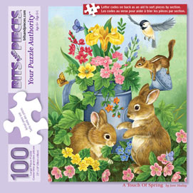 A Touch of Spring 100 Large Piece Jigsaw Puzzle