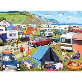 Camping And Caravanning 1000 Piece Jigsaw Puzzle
