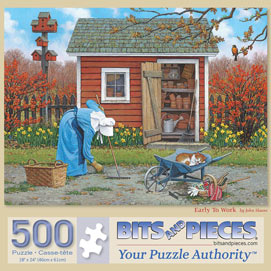 Early To Work 500 Piece Jigsaw Puzzle
