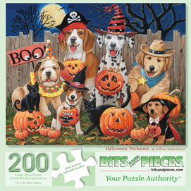 Halloween Tricksters 200 Large Piece Jigsaw Puzzle